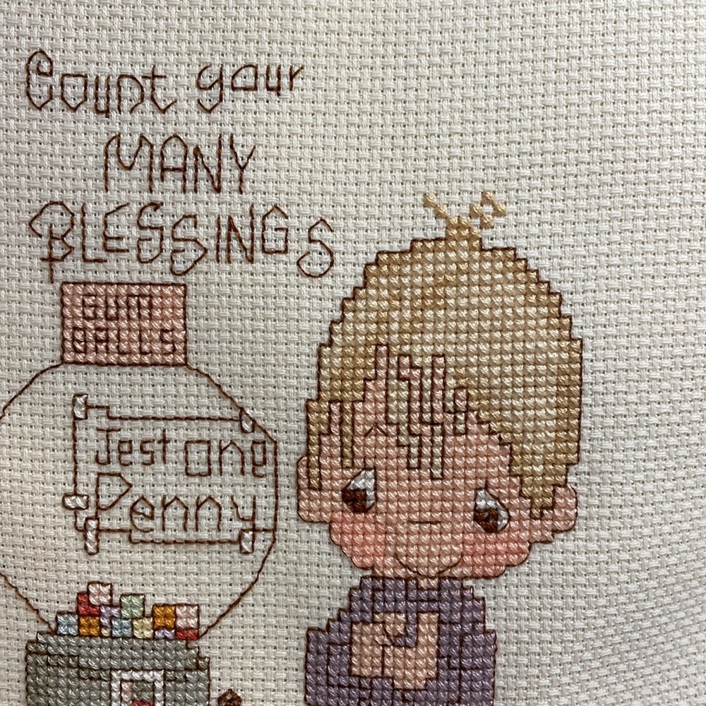 Precious Moments | Set of 2 pillows | handmade and stuffed - Picture 6 of 10